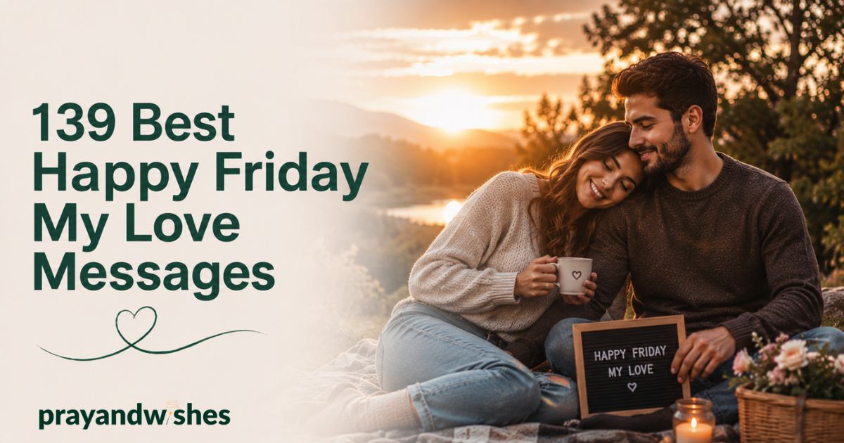 139 Best Happy Friday Love Messages and Wishes 2026