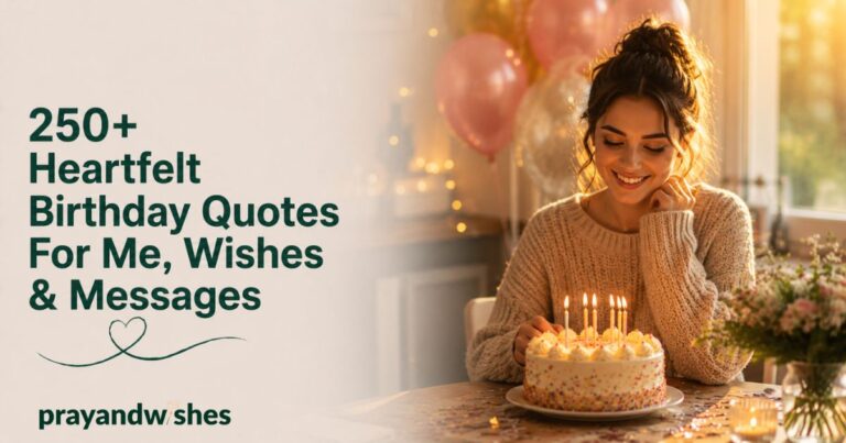 Woman celebrating her birthday with cake and candles for 250+ heartfelt birthday quotes for me