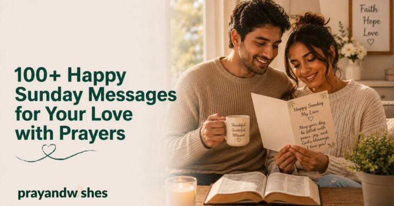 100+ Happy Sunday Messages for Your Love with Prayers