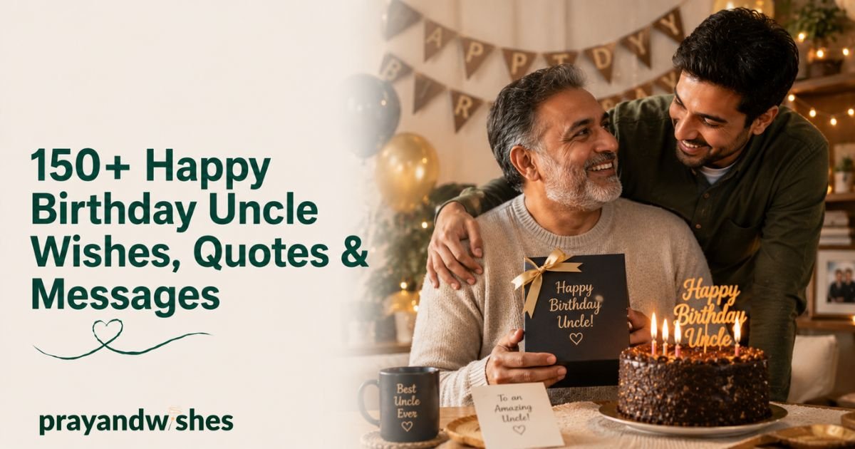 150+ Happy Birthday Uncle Wishes, Quotes & Messages