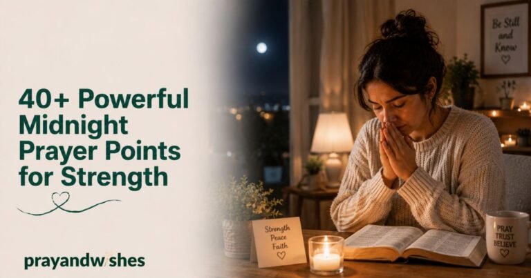Midnight Prayers for 2026